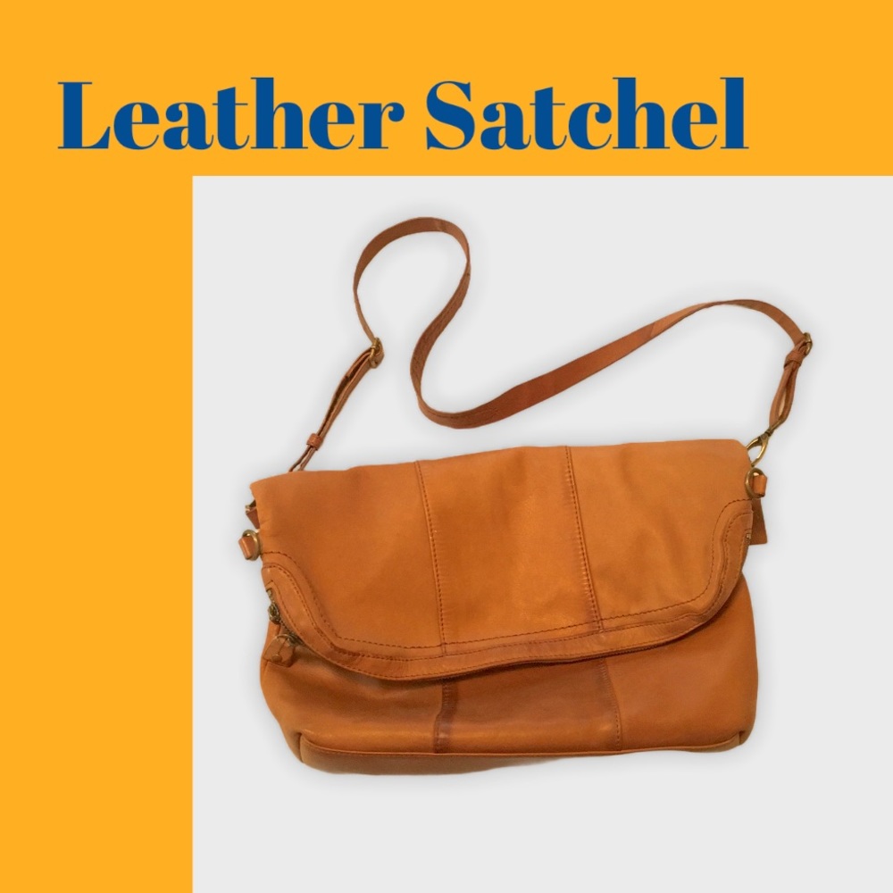 👜Tuscany soft leather camel color purse👜 - Picture 8 of 8